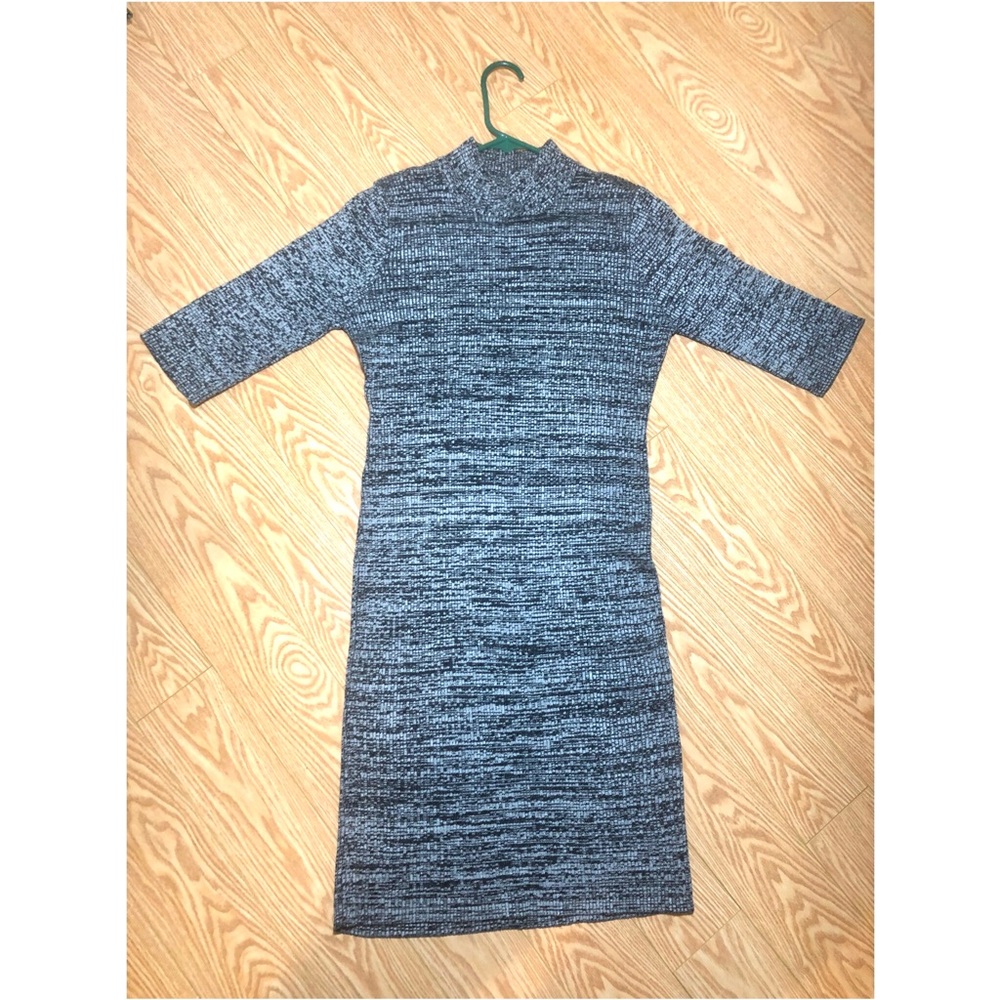 Grey Sweater Dress, Size M - XL